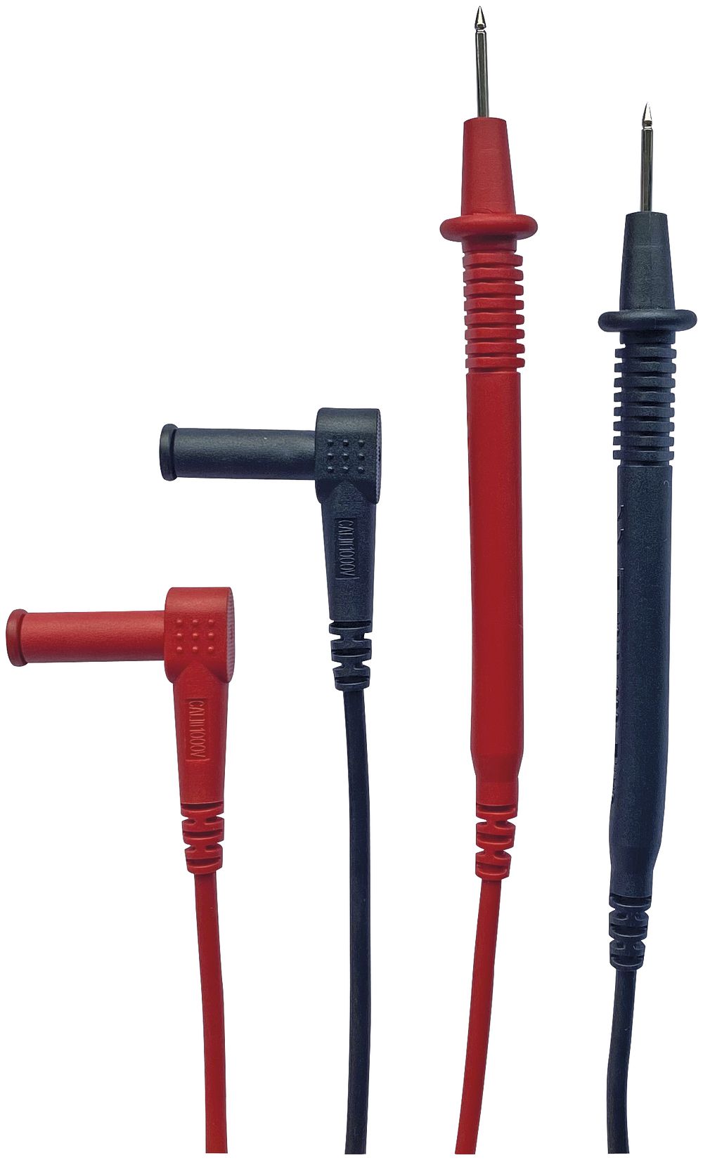 Messleitungs-Set CIMCO Prüfspitzen 1000V max.16A 1m schwarz/rot