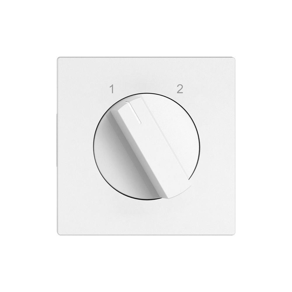 Drehschalter EDIZIO.liv getr.Kont.3P 1-2 T=60mm ws