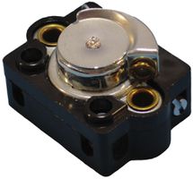 EB-Zugschalter ELBRO 2A/250V 1/1L, ohne Zugschnur, schwarz