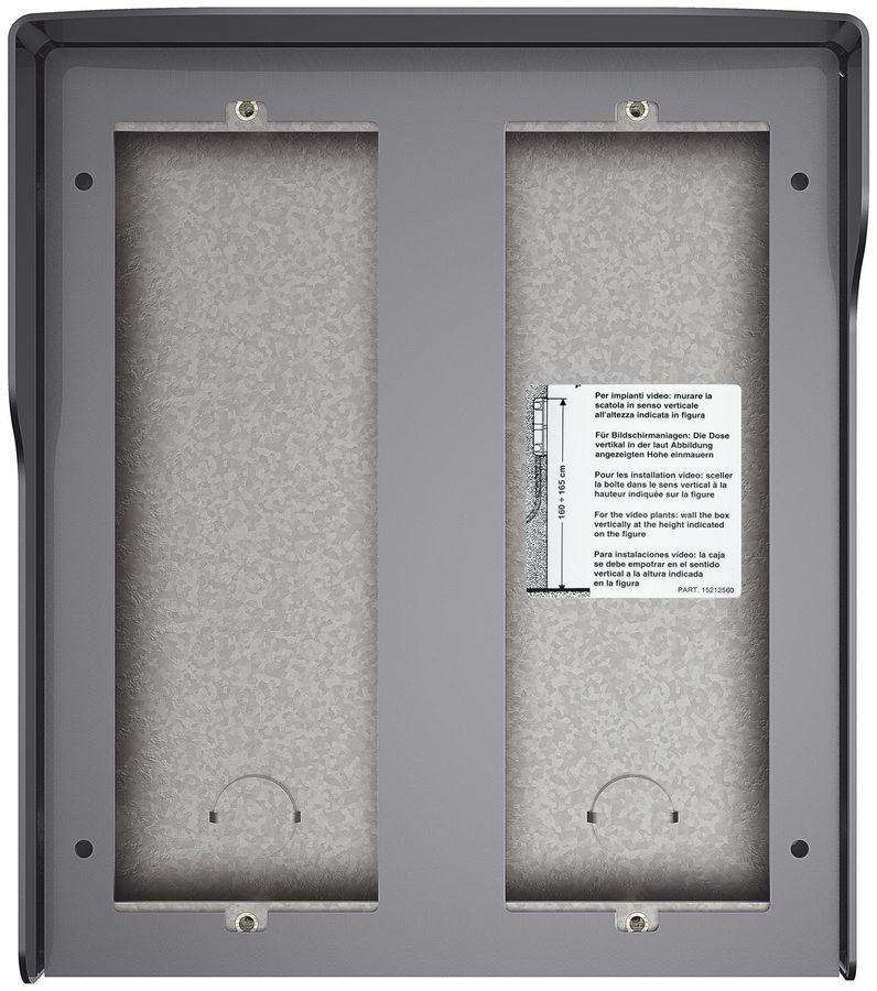 AP-Gehäuse Sfera 6 Module graphitgrau