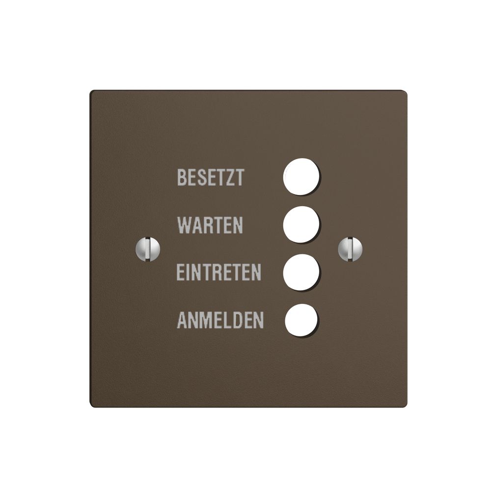 Frontplatte EDIZIOdue coffee deutsch