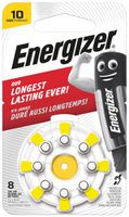 Knopfzelle Zink/Luft Energizer V10, Blister à 8 Stück