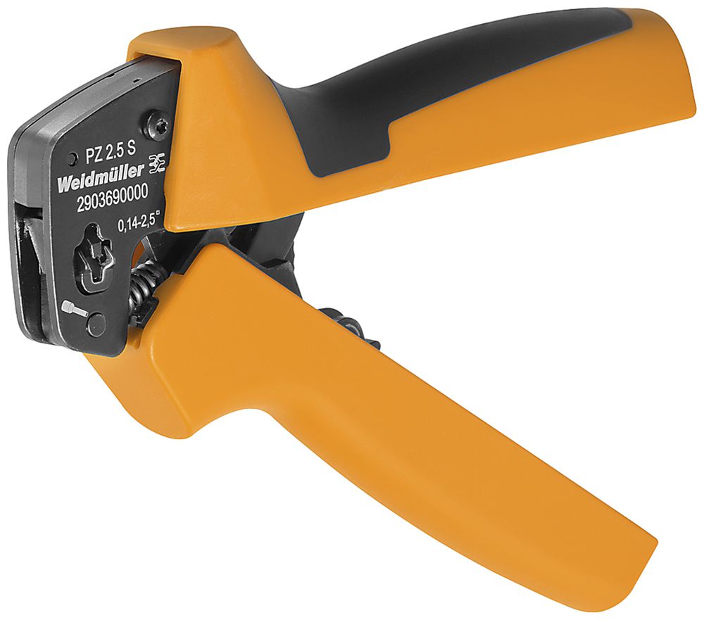 Outil à sertir Weidmüller PZ 2.5 S pour embouts de câble 0.14…2.5mm² trapèze