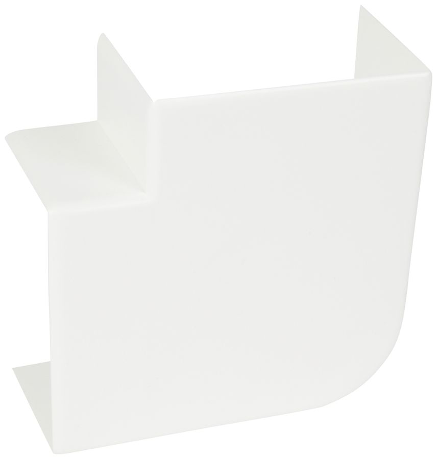 Flachwinkel HF 90° 85×50mm Kunststoff weiss IP3X