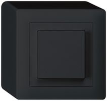 Interrupteur à poussoir AP kallysto 3/2L noir