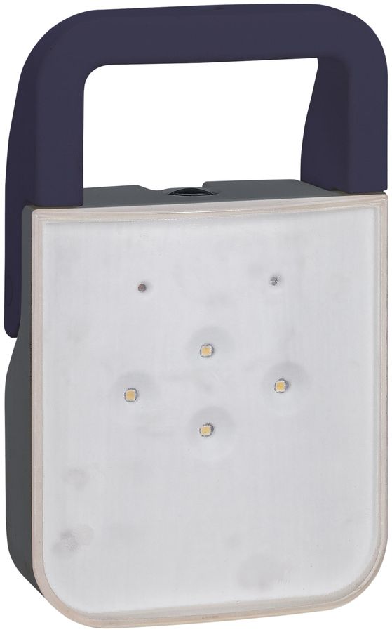 Lampada di sicurezza LED Legrand portatile IP55 IK08 nero