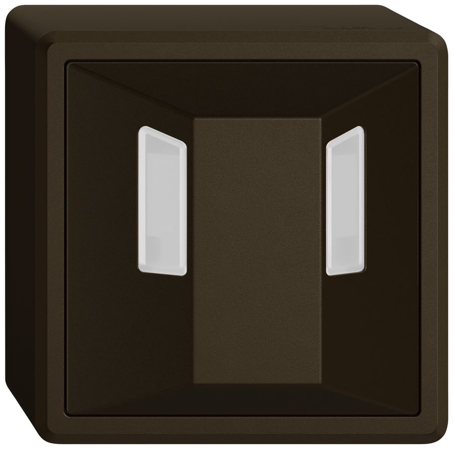 AP-Bewegungsmelder EDIZIO.liv pirios 180 D10 SNAPFIX® Dimmer 1...10V br