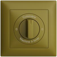 Kit frontal 0-Cuisinière-0-Machine à laver EDIZIOdue 88×88 olive