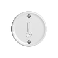 Kit de recouvrement STANDARDdue Wiser SNAPFIX® p.capteur de température Ø53mm bc