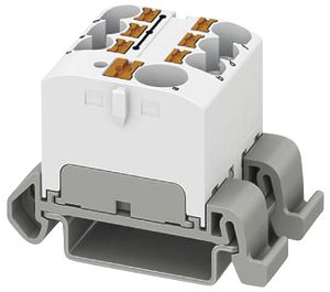 Verteilerblock PX PTFIX 10/6X4-NS35A WH