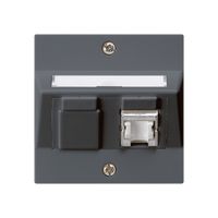 Kit di montaggio INC kallysto A cat.6 1RJ45/s antracite