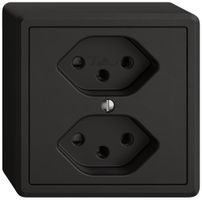 Prise AP EDIZIO.liv SNAPFIX® 2×T13 no