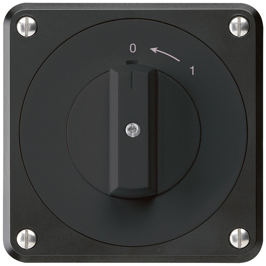 UP-Schwenktaster robusto IP55 schwarz 1P