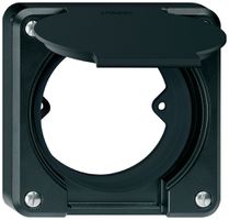 Oberteil robusto schwarz mit Klappdeckel 2-Punkt mit Reduzierfrontscheibe