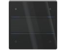 UP-Tastsensor KNX Theben iON 104 G LED Mit Beschriftungsfeld schwarz