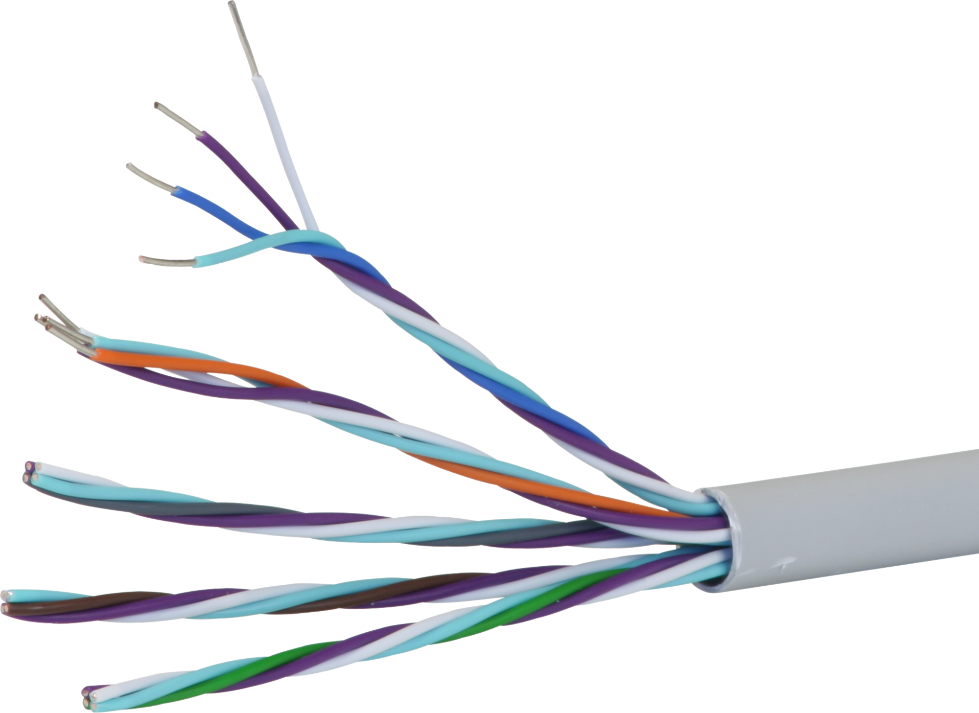 Kabel U72 5x4x0,8mm halogenfrei