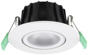 EB-LED-Downlight Sylvania Obico 8.5W 720lm 3000K/4000K IP65/20 Dim rund weiss