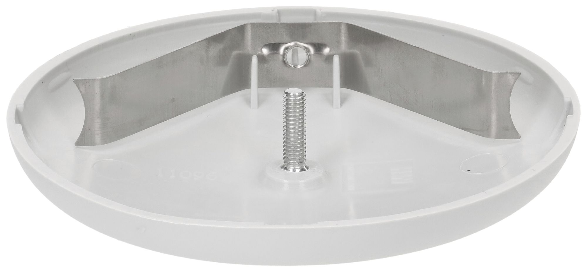 Deckenrosette MH Federbügel Ø95×13mm lichtgrau