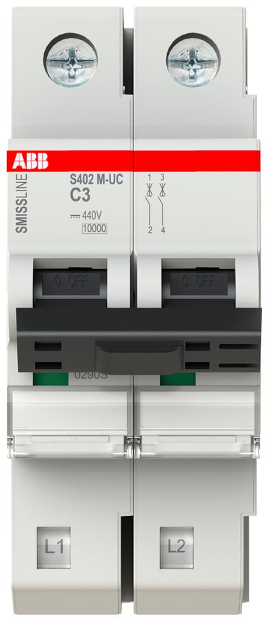 Disjoncteur SMISSLINE TP UCC 2×3A 10kA