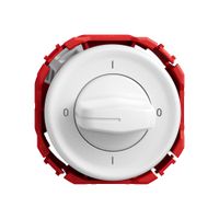 Drehschalter STANDARDdue SNAPFIX® Drehgriff Ausschalter 0/3L ws
