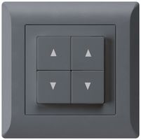 Interruttore per tapparelle INC kallysto.line antracite con 4 tasti