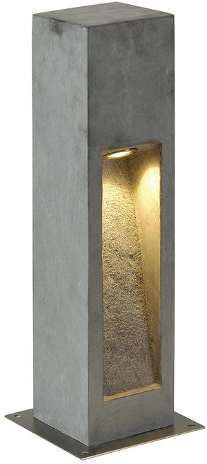 LED-Stehleuchte SLV ARROCK STONE 50, 6W 350lm 3000K IP44 grau