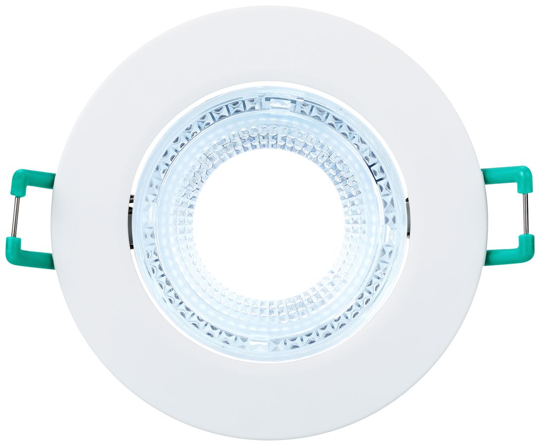 EB-LED-Spot Sylvania SYLSPOT 1×4.8W 360lm RGBW 827…865 IP44 110° DIM Ø87mm weiss
