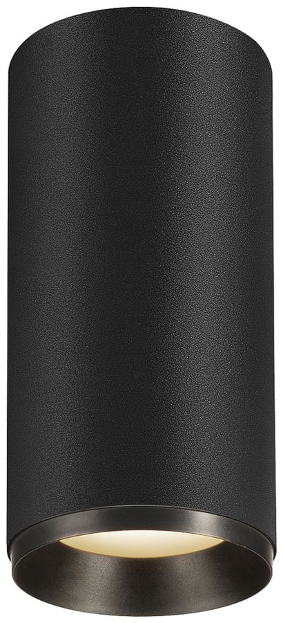 LED-Deckenleuchte SLV NUMINOS L PHASE 28W 2340lm 3000K 36° Ø100×213mm schwarz
