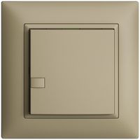 Pulsante univ. INC 1×1t mors. innest. EDIZIOdue sand, senza LED