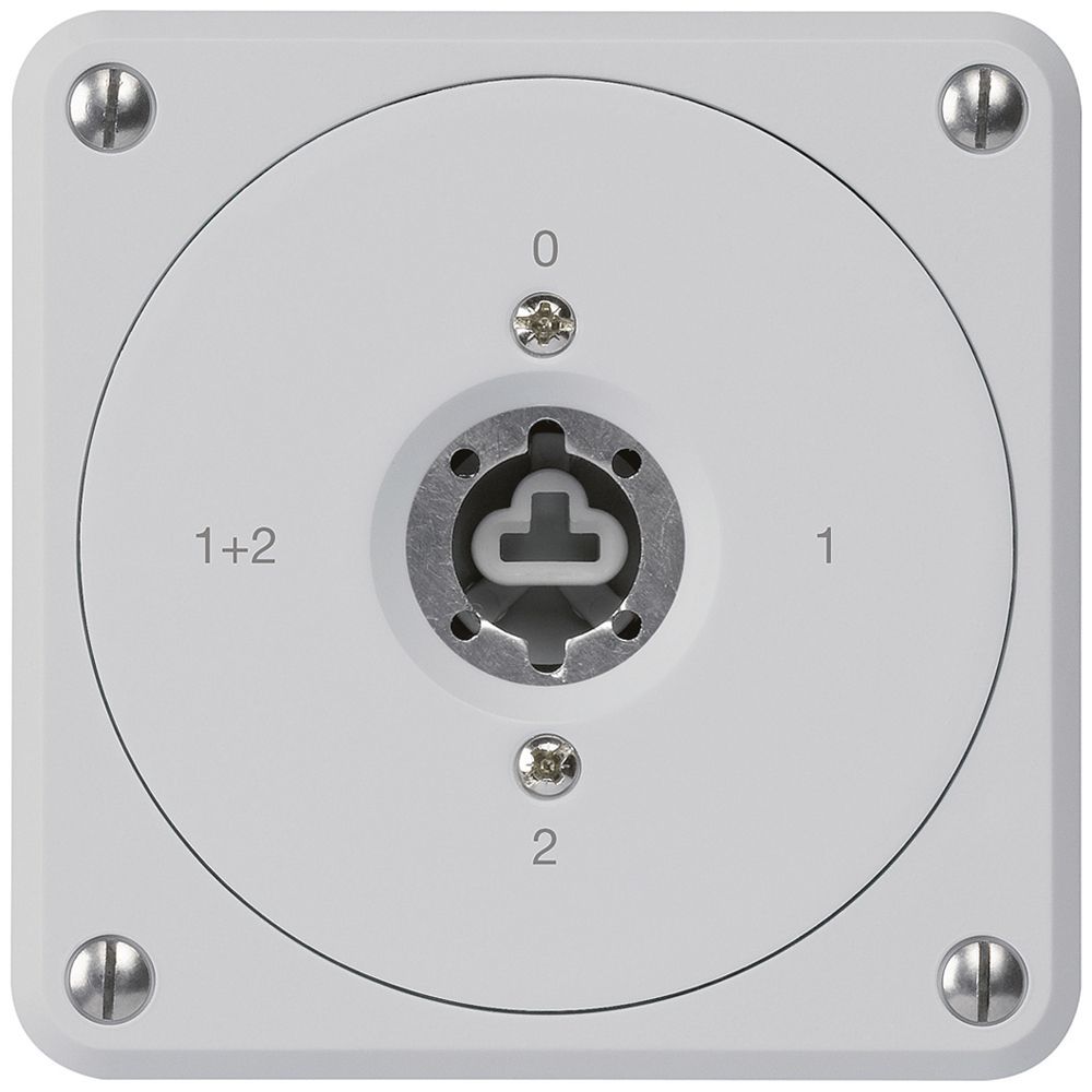 Interrupteur à clé ENC robusto sans clapet sans cylindre 1/1P gris p.combinaison