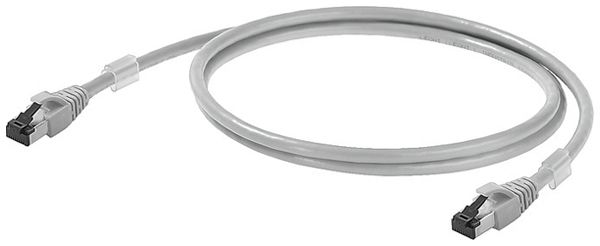 Câble patch Weidmüller CabinetLine cat.6A LSZH RJ45/RJ45 30m gris