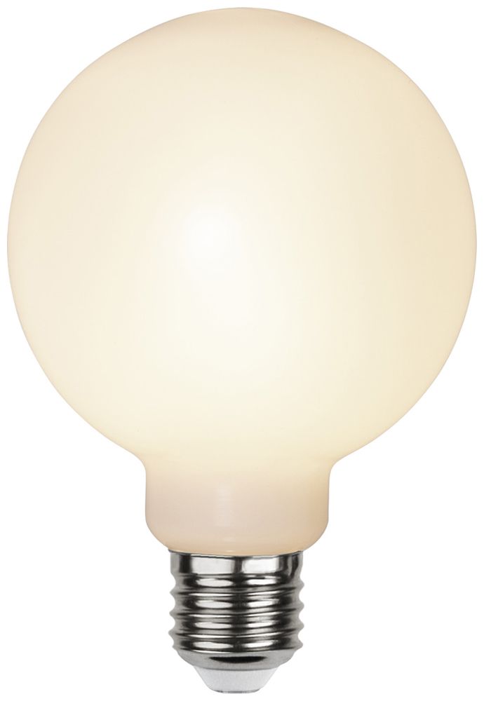 Lampe LED M. Schönenberger E27 1.2W 85lm 2700K 136mm G95 opalin blanc