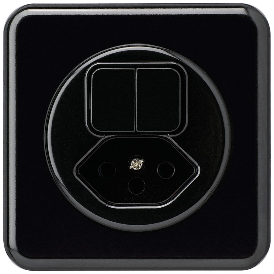 Combinazione INC basico 3+A-R/1L+tipo 13 nero basico