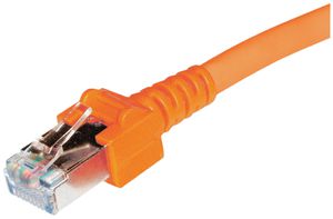 Patchkabel Dätwyler CU RJ45 0.5m orange Kat.5e LSZH