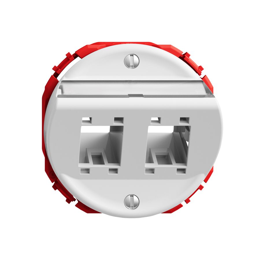 Kit di montaggio STANDARDdue SNAPFIX® freenet cat.5e/6 adattatore 2× bi