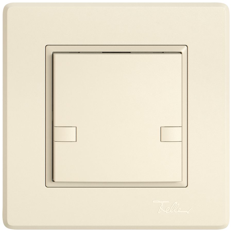 UP-Universaltaster EDIZIO.liv UNI SNAPFIX® o.LED 1× 2-Tbed.cr