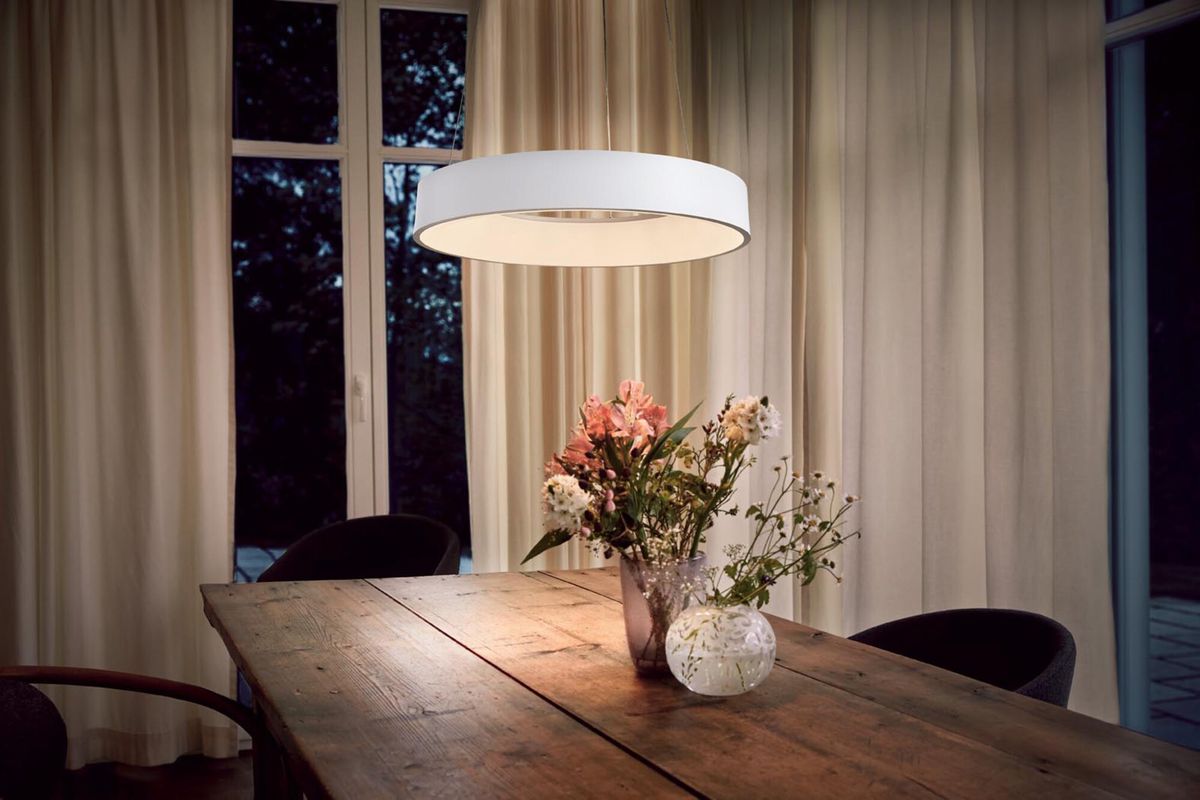 LED-Pendelleuchte LEDVANCE SUN@HOME 450 18.5W 500lm 2200…5000K weiss