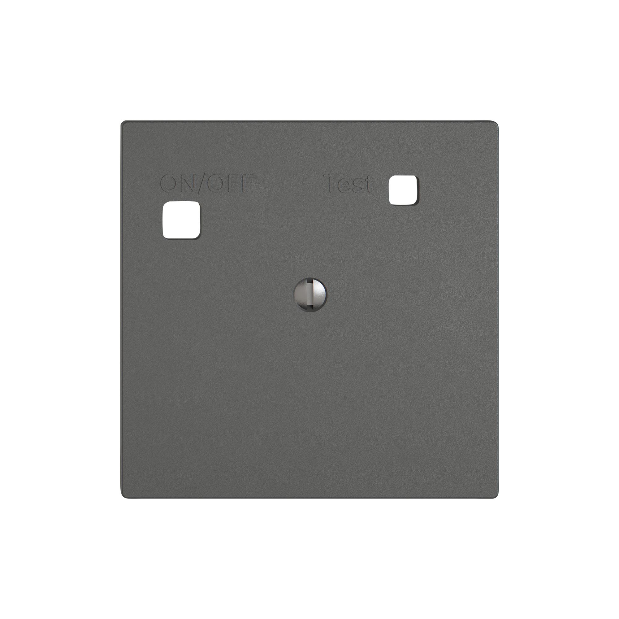 Montageset EDIZIO.liv SNAPFIX® für Fehlerstrom-Schutzsteckdose blind dgu