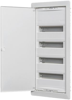 Tableau de distribution ENC SE Resi9 KV 4 rangées / 12UM / 361×706×92mm