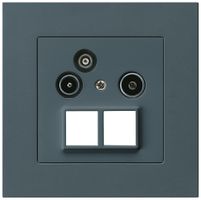 UP-Antennendose R/TV-Daten kallysto.pro HMS 2GHz 19db anthrazit