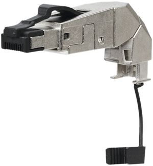 Stecker RJ45 Kat.6A geschirmt feldkonfektionierbar 360° IP20