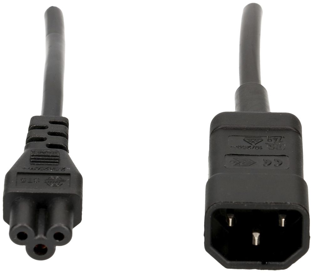 Câble d'appareil MAX HAURI TD 3×0.75mm² 1.5m noir type C14/C5