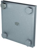 Kreuz-/Parallelverbinder Flury RE 45 für Erdbereich, M8×35, Band=40×4mm