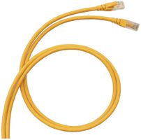 Câble patch RJ45 Legrand Linkeo C, cat.6A (TIA)  U/UTP+F/UTP AWG26 PVC jaune, 3m