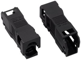 Zugentlastungsgehäuse WINSTA MINI 2L für Ø3.8…8.2mm, schwarz