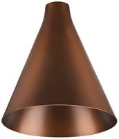 Paralume SLV LALU CONE acciaio Ø152×170mm bronzo a tinta unita