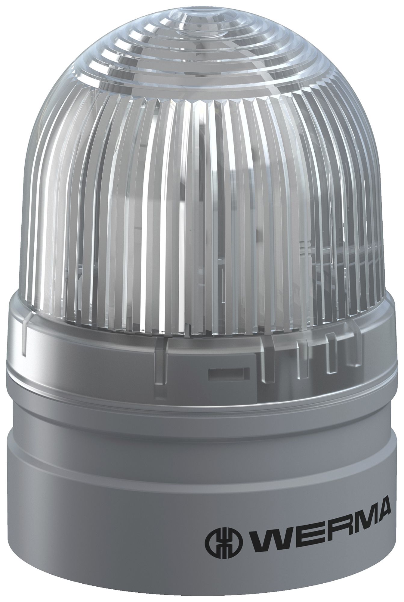 Blitz- und Dauerleuchte WERMA Mini TwinLIGHT, 115...230VAC, klar