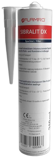 Brandschutzkitt Flamro Kartusche 0.45kg 310ml