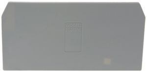 Parete divisoria/d'estremità 16mm² grigio per F W35310/16