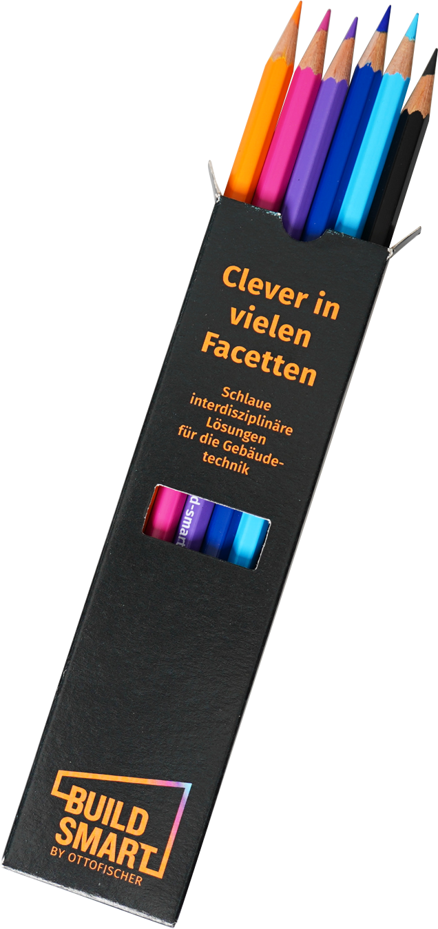 Build Smart Farbstifte 6-er Set